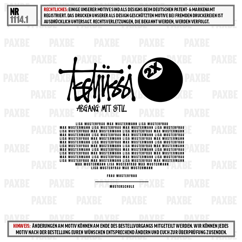 TSCHÜSSI STIL 1114.1