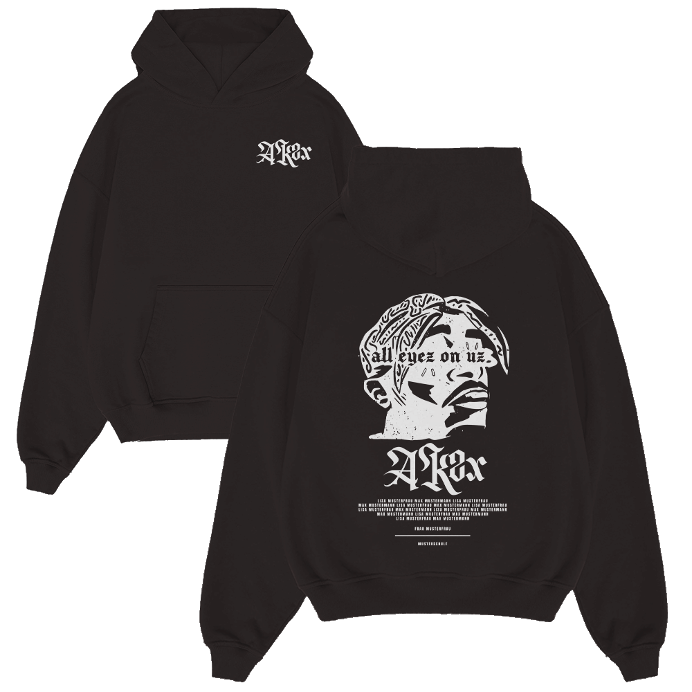 TUPAC ALL EYEZ 1053.1 Strickwaren, Pullover, Sweatshirt, Kapuzenpulli, Kapuze, Strickwaren, Pullover, Sweatshirt, Kapuzenpulli, Kapuze
