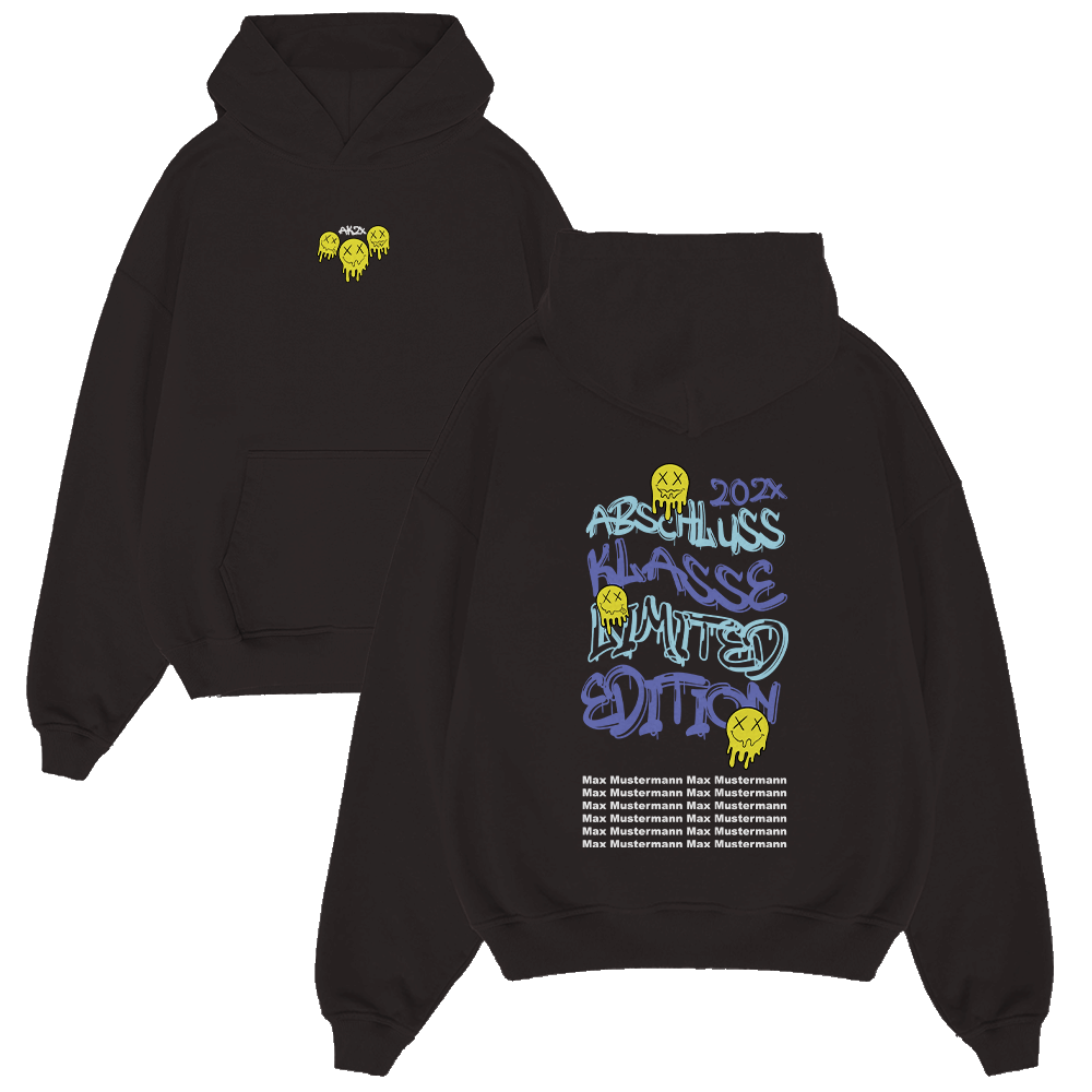ABSCHLUSS LIMITED EDITION 347.1 Strickwaren, Pullover, Sweatshirt, Kapuzenpulli, Kapuze, Strickwaren, Pullover, Sweatshirt, Kapuzenpulli, Kapuze