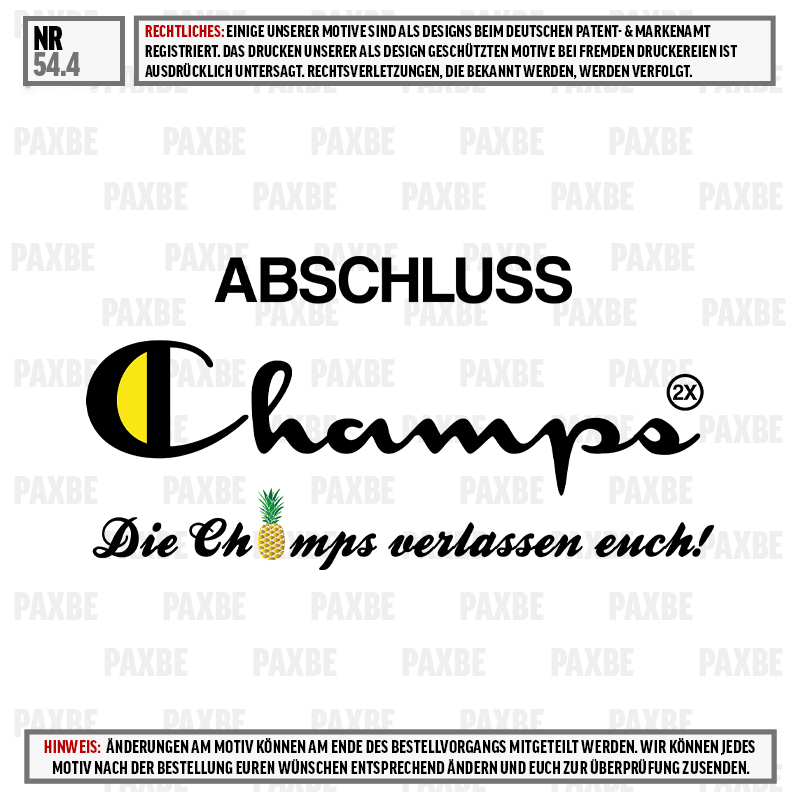 Schriftzug, Logo, Champos, Die Champs, Motiv, T-Shirt, Schriftzug, Logodesign, Motivdruck, Markenzeichen