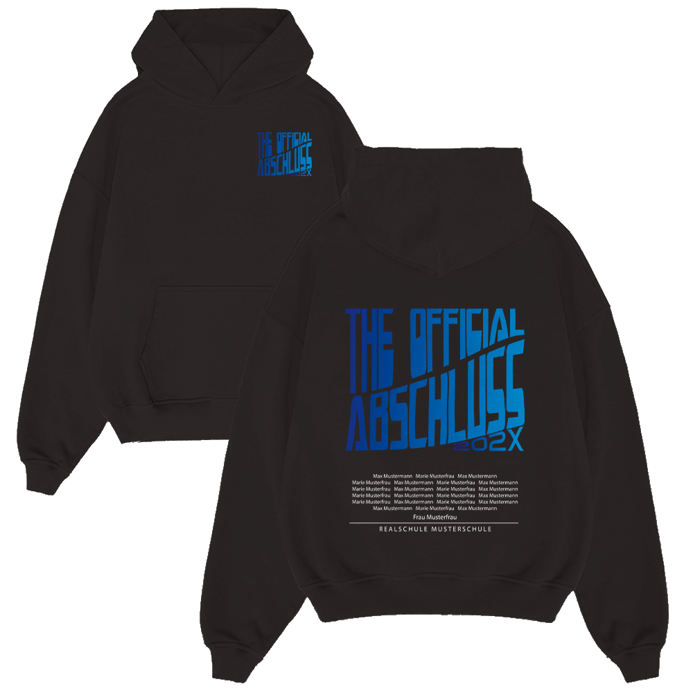 THE OFFICIAL ABSCHLUSS 646.1 Strickwaren, Pullover, Sweatshirt, Kapuzenpulli, Kapuze