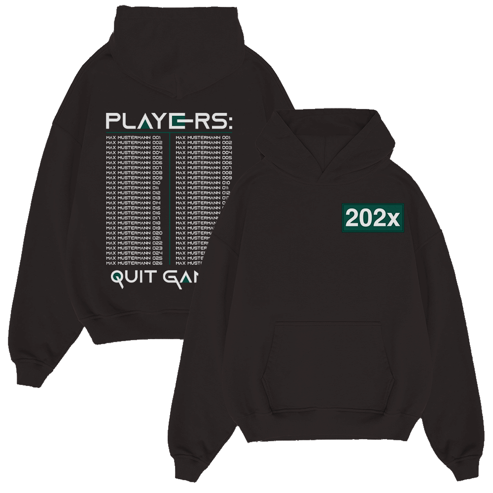 QUIT GAME NUMBERS 561.1 Bekleidung, Strickwaren, Pullover, Sweatshirt, Kapuzenpulli