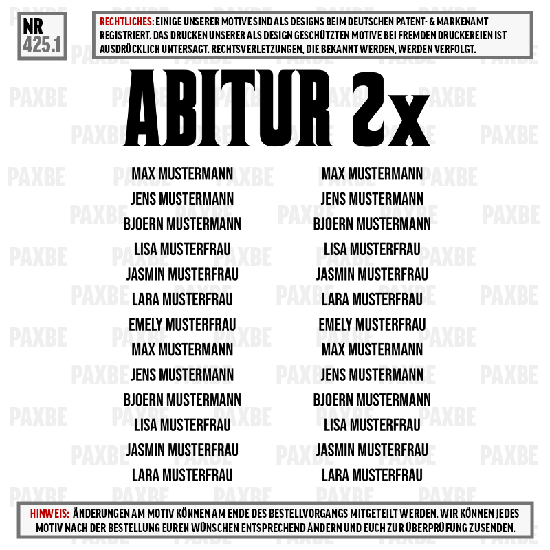 MABIOSI 425.1 MABIOSI 425.1